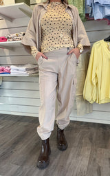 BCDavina - Cargo byxa - Beige - Nyhet