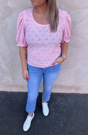 Dolores- Topp- Blommor- Rosa- Nyhet