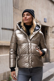 Adela - Puffer jacka - Champagne - Nyhet