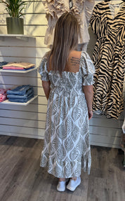 Ebba klänning Khaki
