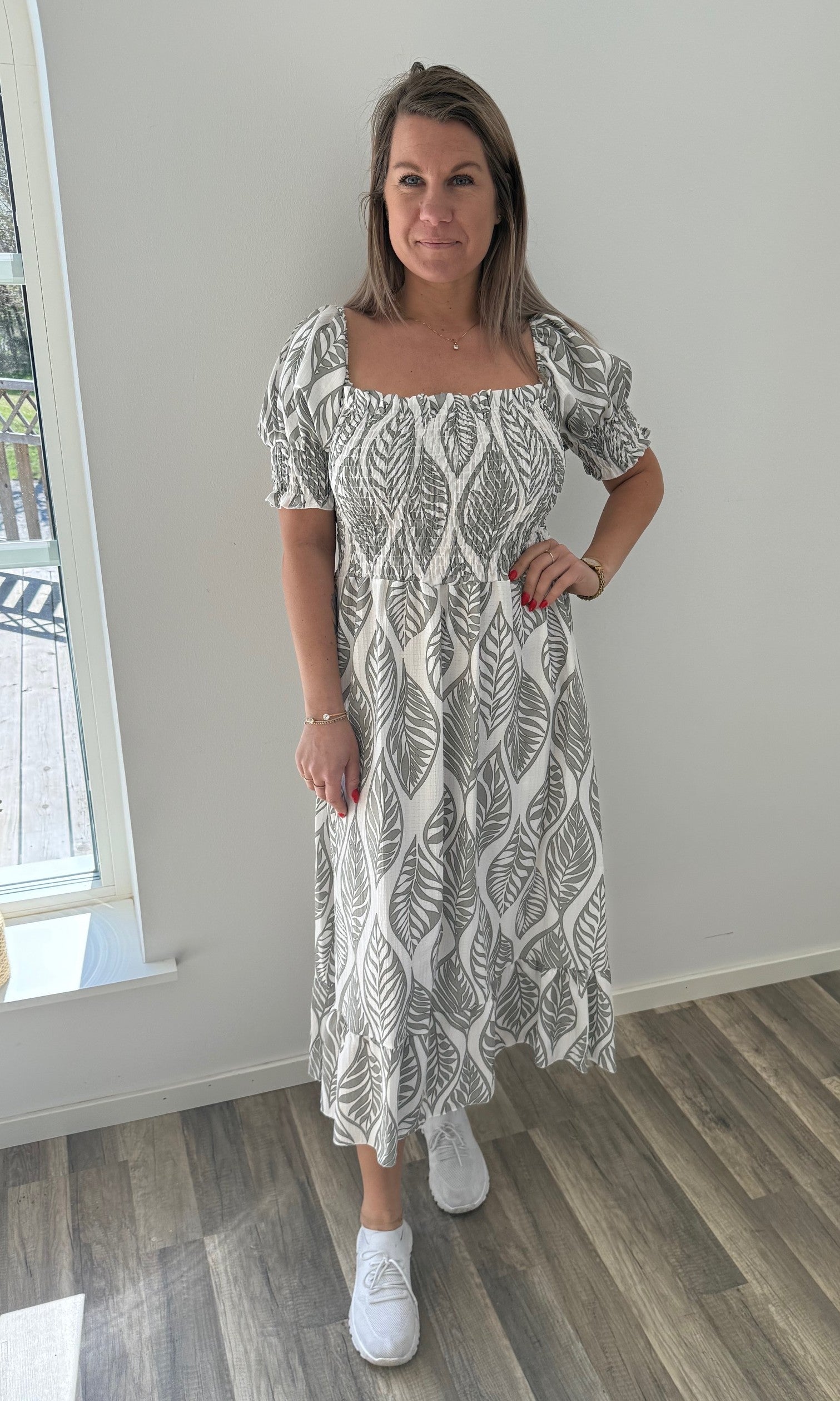 Ebba klänning Khaki