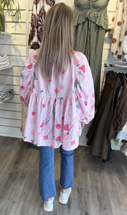 Eivor blus rosa