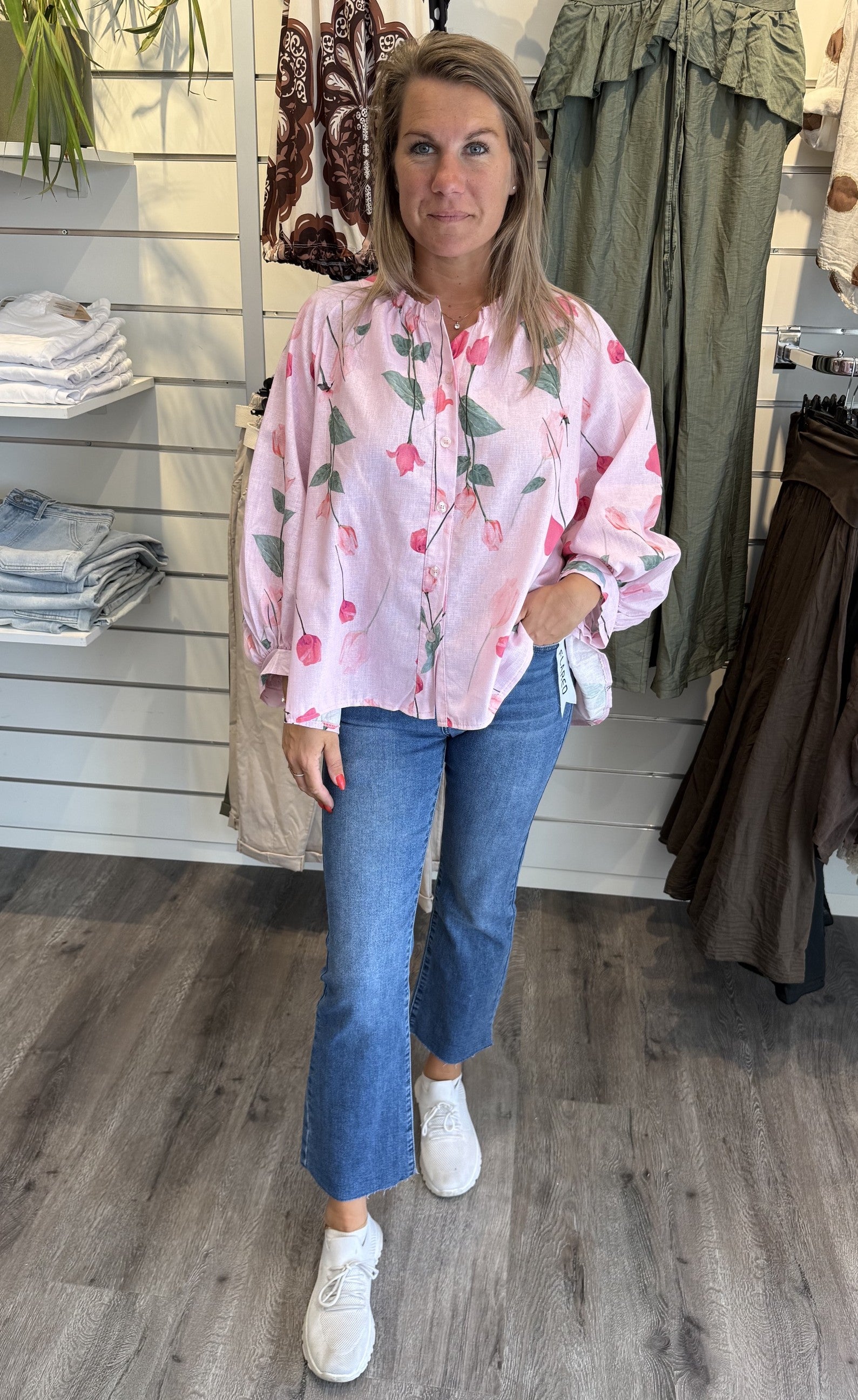 Eivor blus rosa