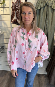 Eivor blus rosa