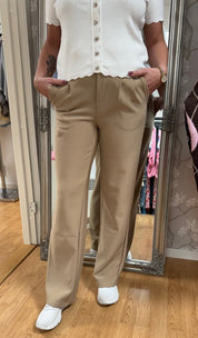 Elma - Kostymbyxor- Superstretch- Beige