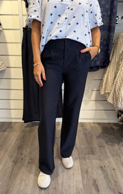 Elma Kostymbyxor Superstretch Navy