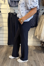 Elma Kostymbyxor Superstretch Navy