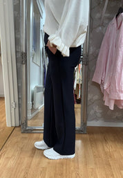 Elma - Kostymbyxor- Superstretch- Navy