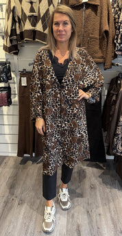 Eloisa mönstrad kaftan choco