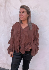 Eloise - Blus - Choco- Nyhet