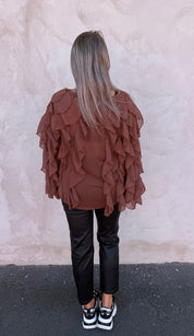 Eloise - Blus - Choco- Nyhet