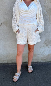 ElSIA -Shorts - Beige  - Nyhet
