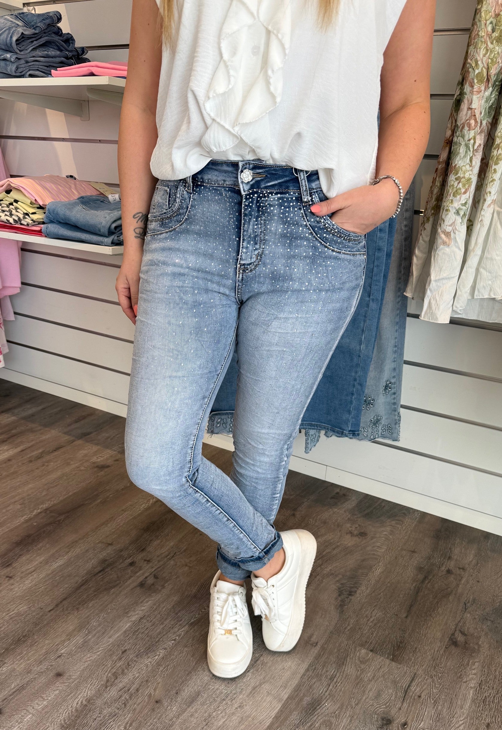 Marta jeans ljus denim MDC2606