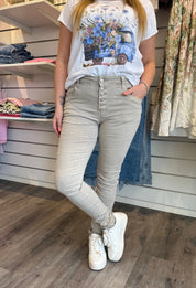 Marta jeans beige MDC2565