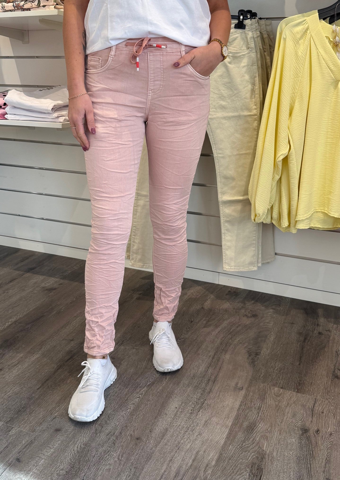 Emma - Jeans - MDC122 -Ljusrosa