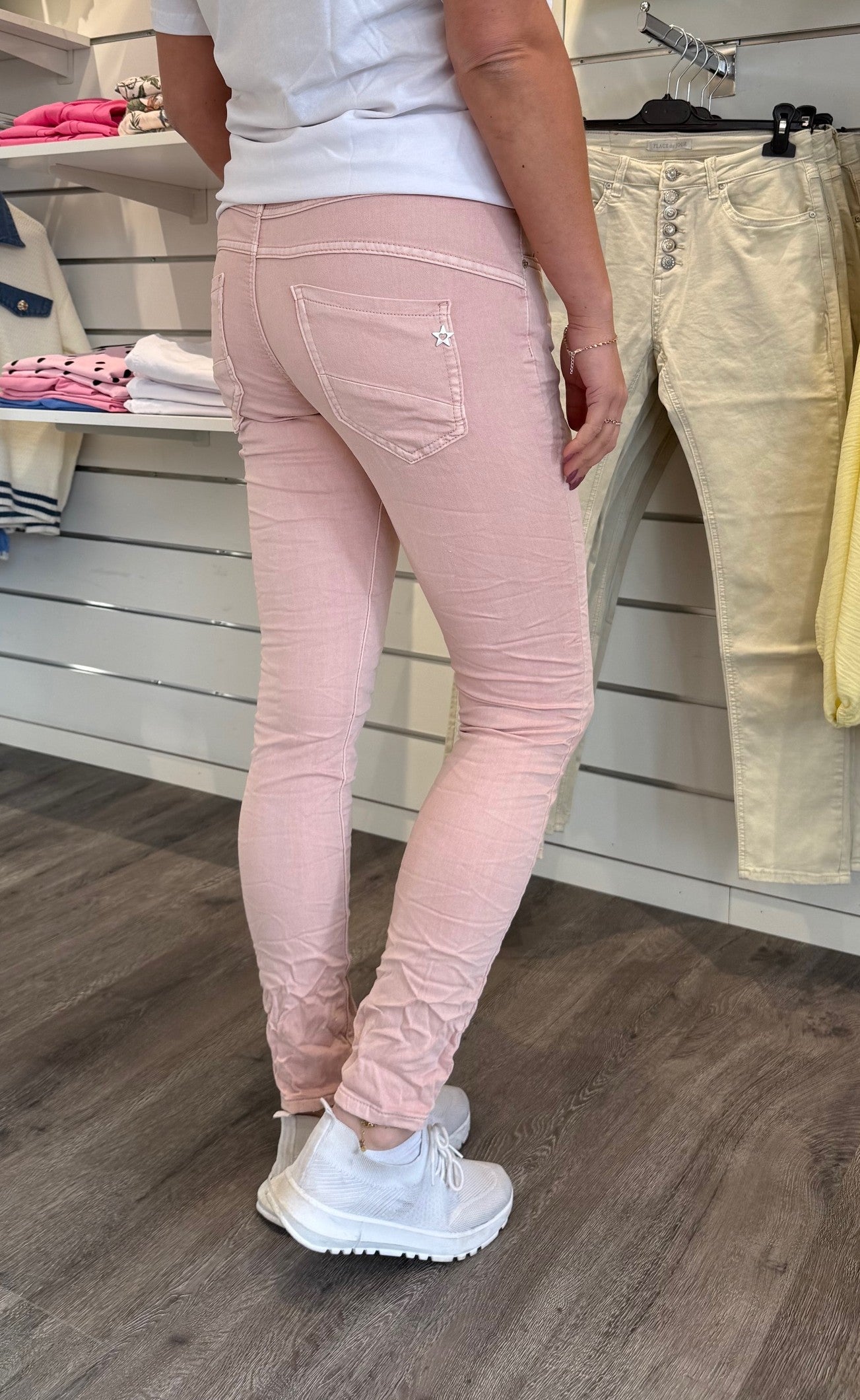 Emma - Jeans - MDC122 -Ljusrosa