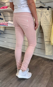 Emma - Jeans - MDC122 -Ljusrosa