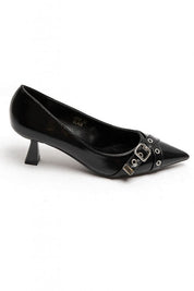 Ilona - Pumps - Spänne - Svart - Nyhet