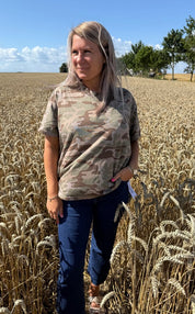 Estrid - Tshirt - Camo- Military- Nyhet