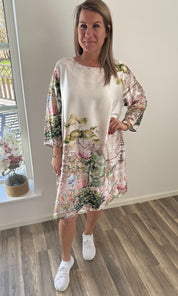 Fabiana Klänning Beige