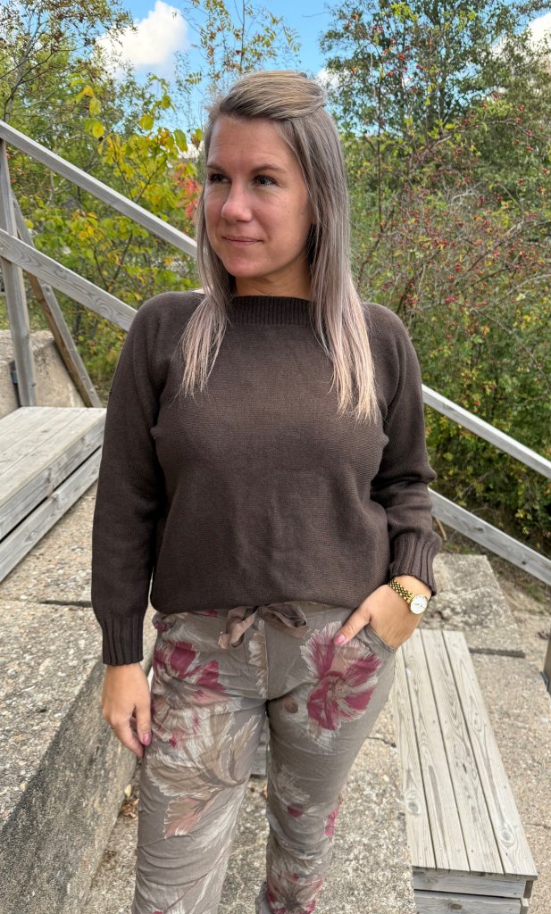 Fallon - Tröja - Brun - Nyhet