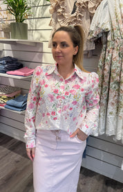 Felice blommig blus