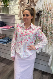Felice blommig blus
