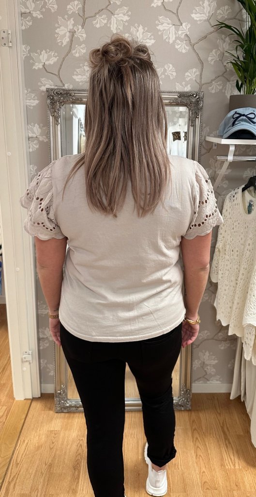 Fideli- Spetstopp - Beige- Nyhet