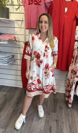 Florielle Klänning Röd