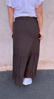 Fontanelle - Linnekjol  - Choco - Nyhet