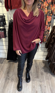 Frida Blus Wine