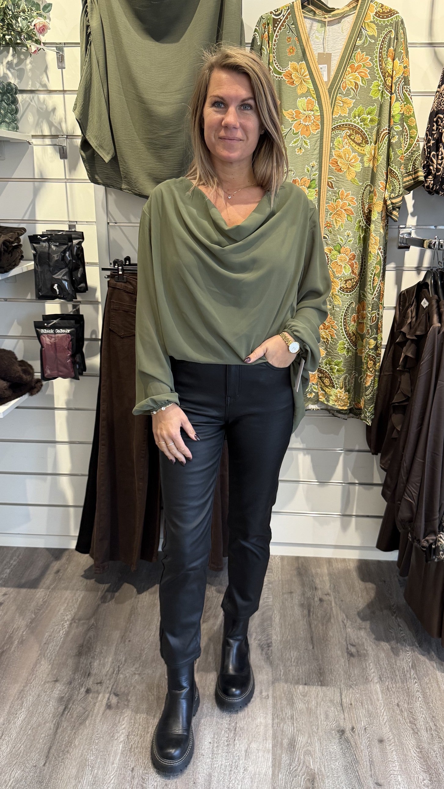 Frida Blus Khaki