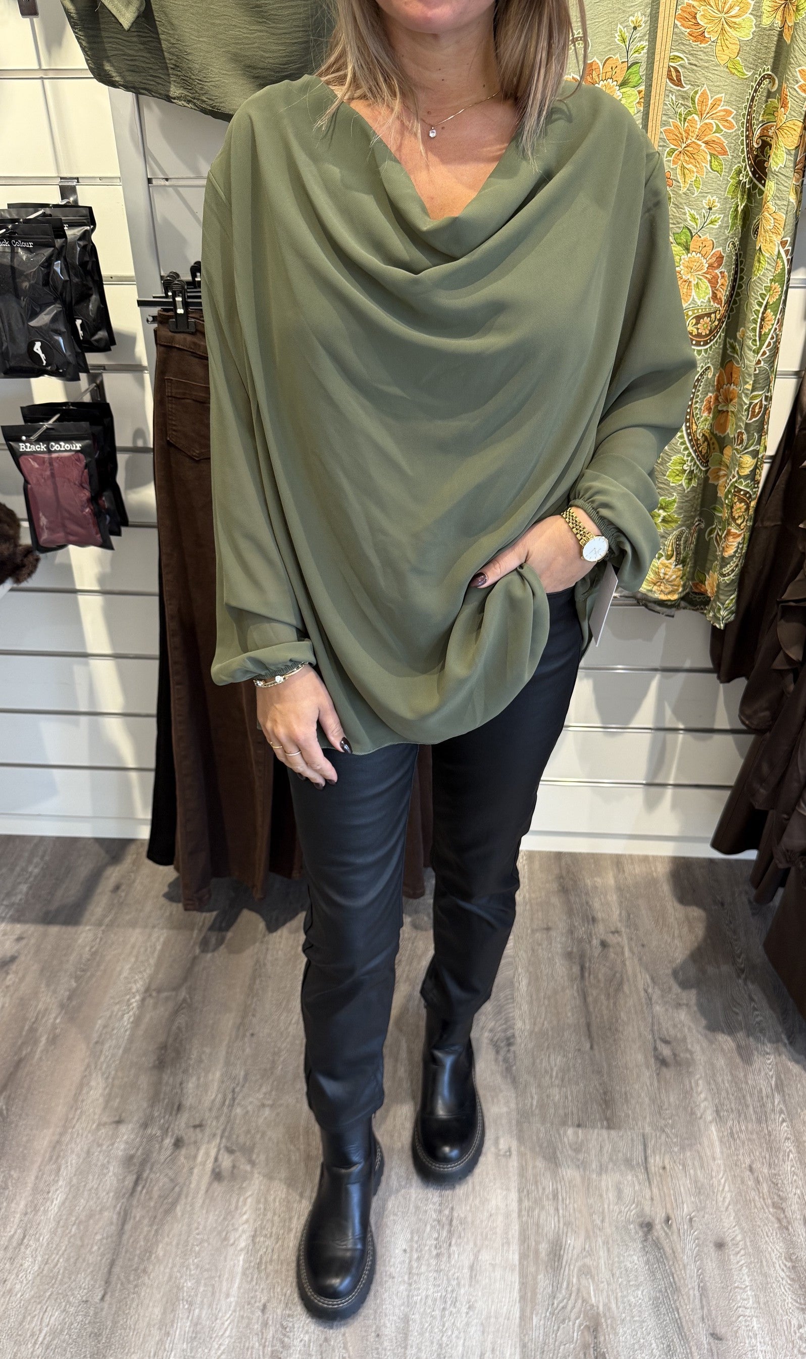 Frida Blus Khaki