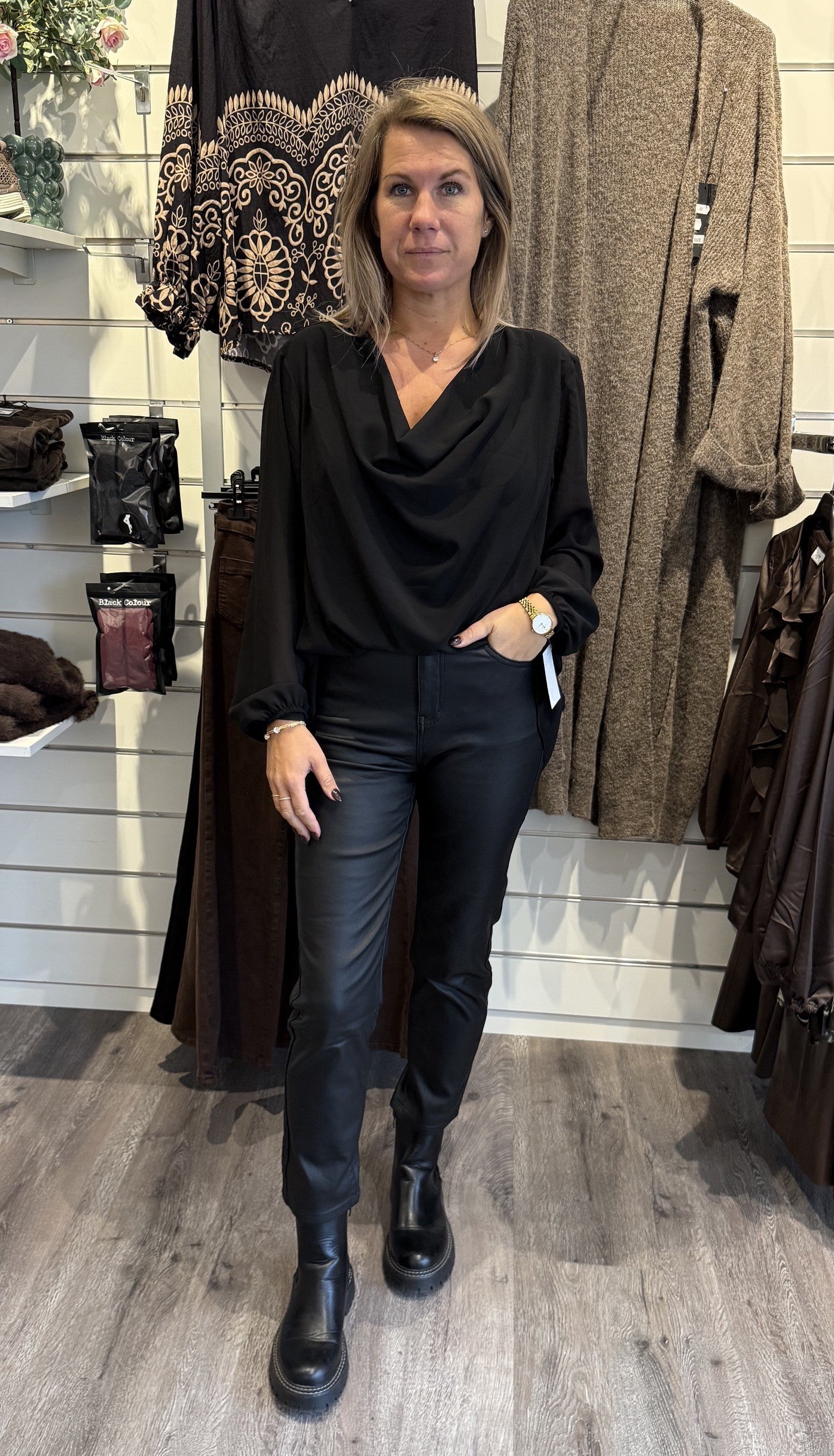 Frida Blus Svart