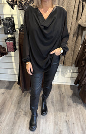 Frida Blus Svart
