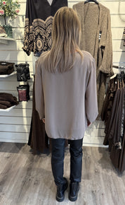Frida Blus Taupe