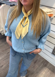 Freydis - Scarf  - Prickar - Gul