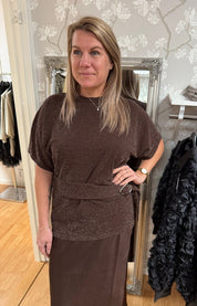 Gelia- Topp - Choco/Glitter - Nyhet