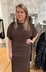 Gelia- Topp - Choco/Glitter - Nyhet