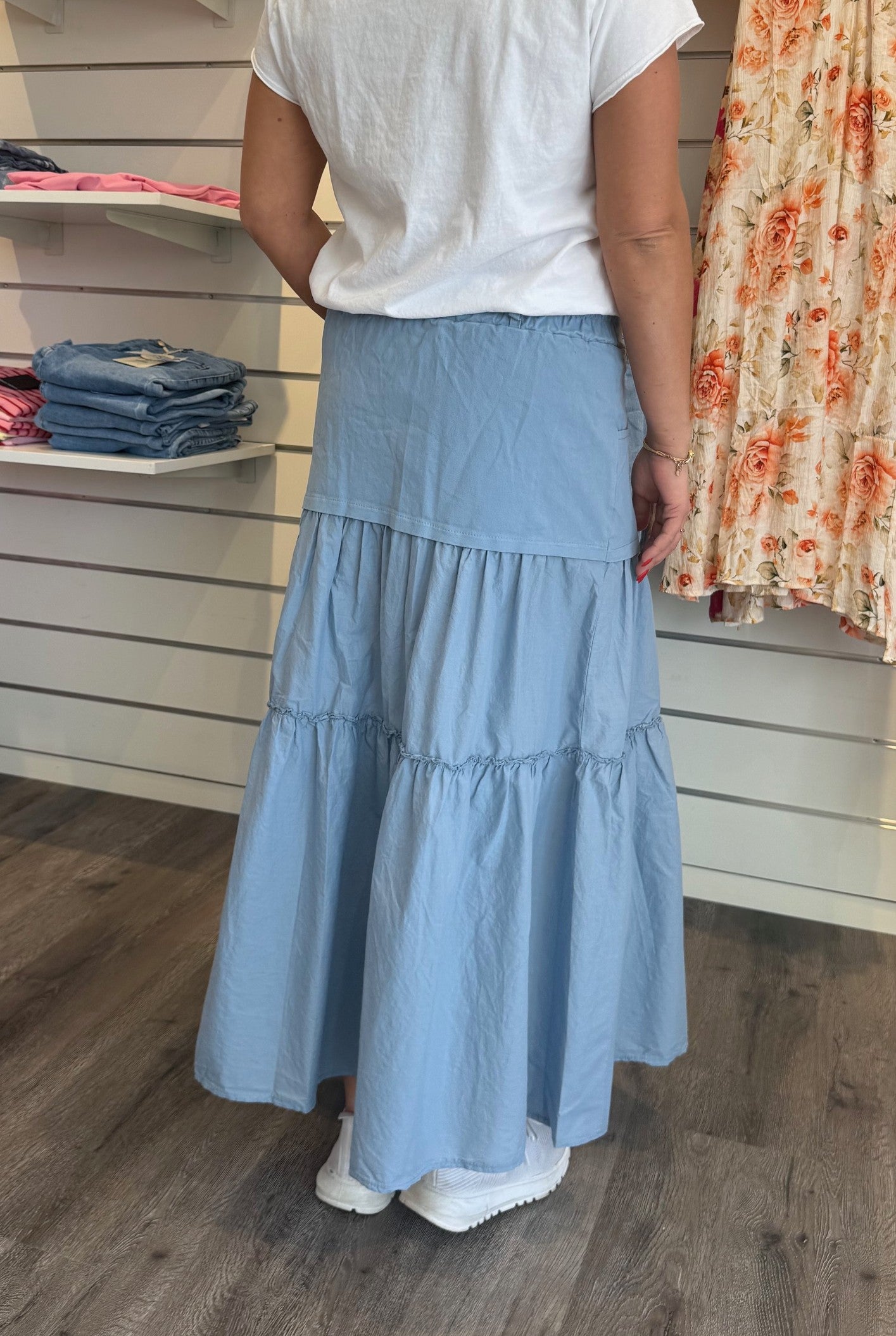 Gianna Kjol Jeansblå