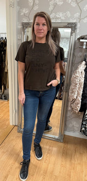 Sunshine- Tshirt - Girls can do anything- Moro