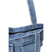 BCHalle Jeansväska Ljusdenim