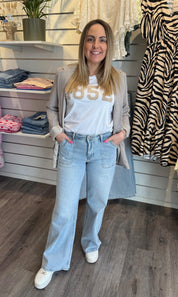Fatima Jeans vida ben Ljustvätt