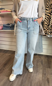 Fatima Jeans vida ben Ljustvätt