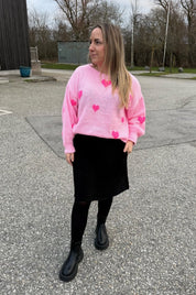 June - Manchesterkjol - Svart - Nyhet