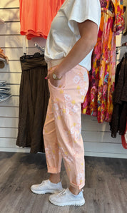 Henny Magiska byxor  Flower Aprikos