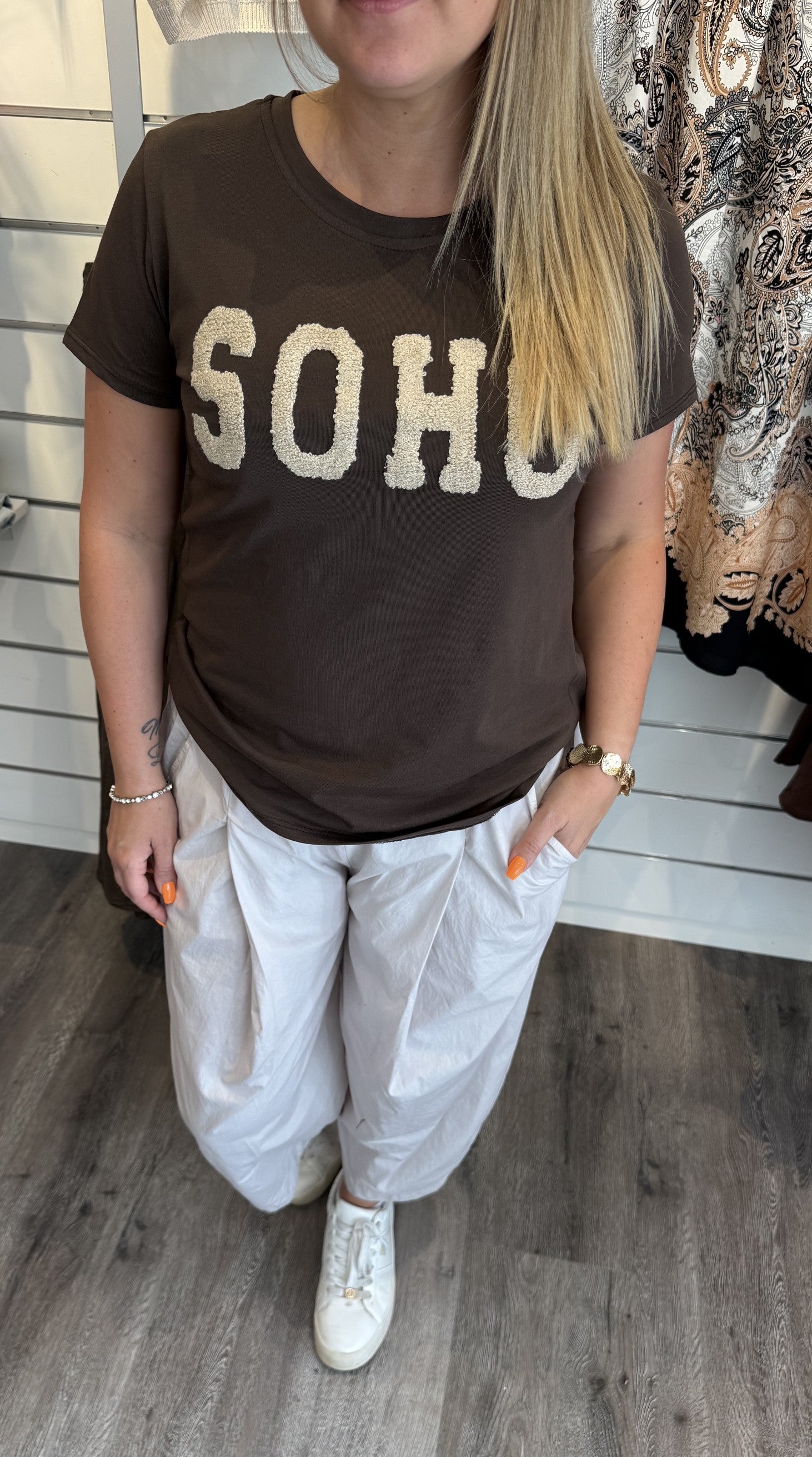 Herdis Tshirt Choco