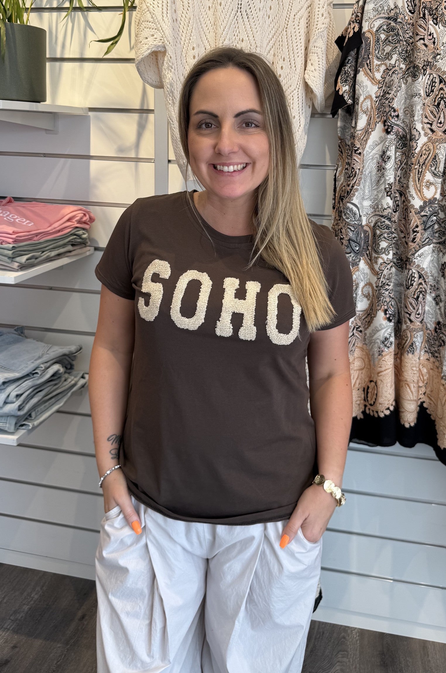 Herdis Tshirt Choco