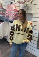 Hibiscus - Sweatshirt- Copenhagen - New yellow