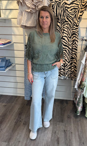 Grace - Spetstopp Khaki